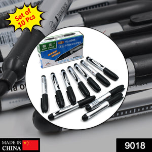 10 pack of black markers