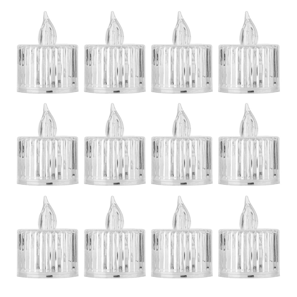 acrylic LED tea light candles