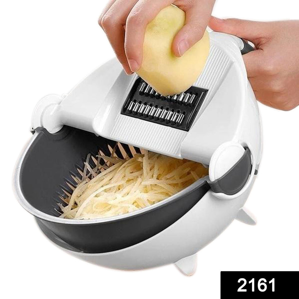 10 in 1 Multifunctional Vegetable Fruits Cutter / Slicer Shredder with Rotating Drain Basket Home & Kitchendarling lifestyle