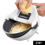 10 in 1 Multifunctional Vegetable Fruits Cutter / Slicer Shredder with Rotating Drain Basket Home & Kitchendarling lifestyle