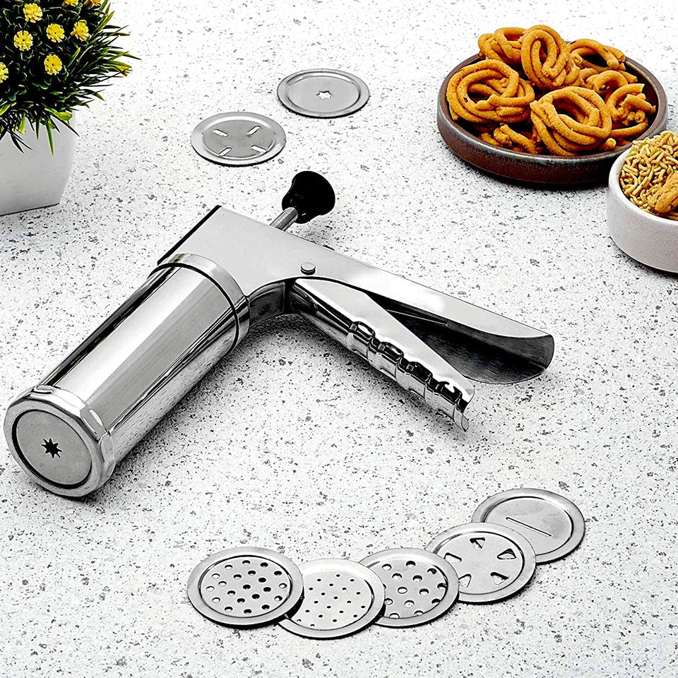 15 in 1 Stainless Steel Kitchen Press with Different Parts Home & Kitchendarling lifestyle