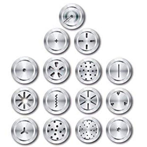 15 in 1 Stainless Steel Kitchen Press with Different Parts Home & Kitchendarling lifestyle