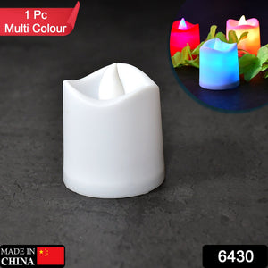 Decorative LED tealight candles, battery-operated for events