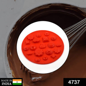Assorted shape chocolate mould, 19 cavities.
