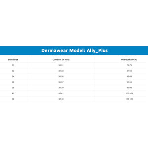 Dermawear Ally Plus Women's 4D Stretch Support Bra (Cream)