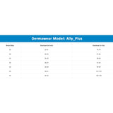 Dermawear Ally Plus Women's 4D Stretch Support Bra (Cream)