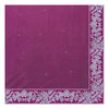Generic Women's Velvet Embroidered Saree With Unstitched Blouse (Pink, 5.5 Mtr)