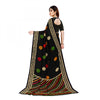 Generic Women's Faux Georgette Printed Saree With Unstitched Blouse 5.5Mtr (Multicolor)