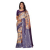 Generic Women's Banarasi Silk Jaquard Woven Saree With Unstitched Blouse 5.5Mtr (Orange)
