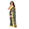 Generic Women's Georgette Printed Saree With Unstitched Blouse 5.5Mtr (Green)