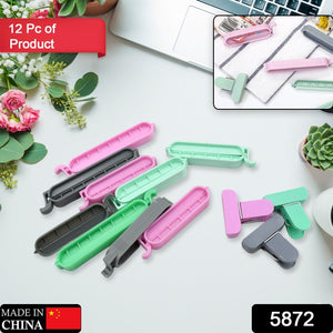 Plastic clips for sealing snacks and coffee