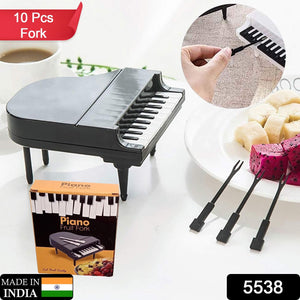 piano themed forks